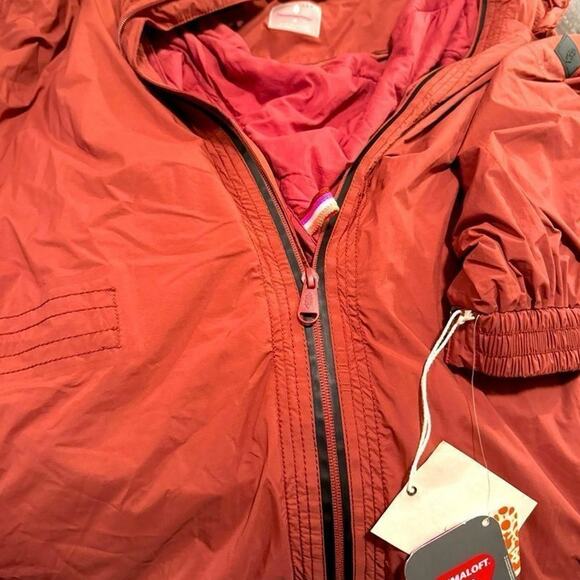 FP Movement Shred-It 5-in-1 Hooded Jacket in Wine Size S New w/ Tag MSRP $498 - Picture 9 of 14